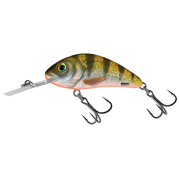 Hornet Yellow Holographic Shad
