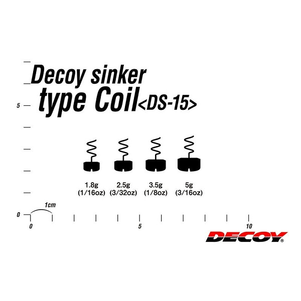 Decoy Sinker type Coil DS-15