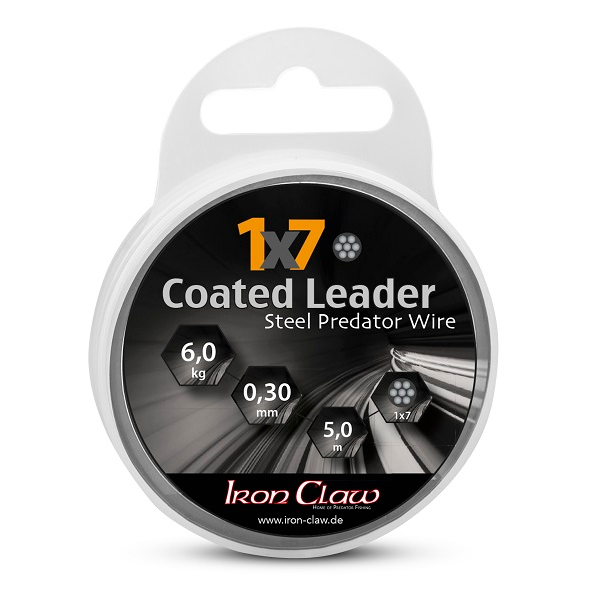 Iron Claw Coated Leader 1×7