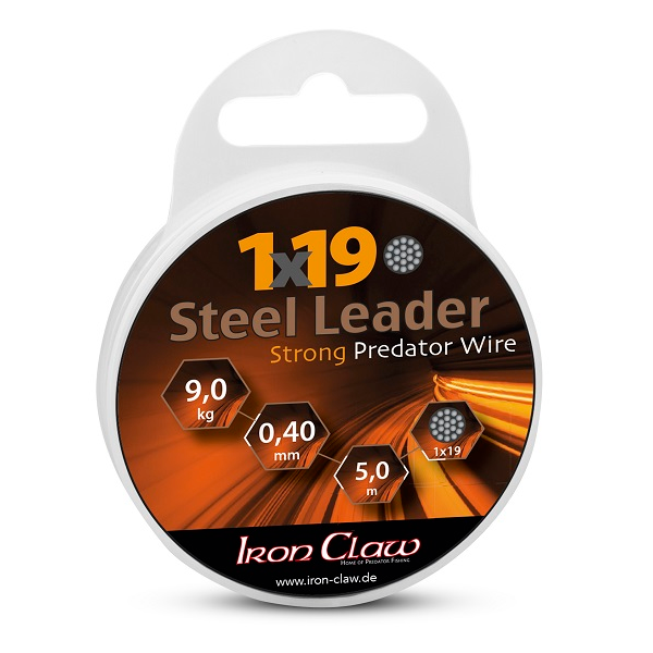 Iron Claw Steel Leader 1x19