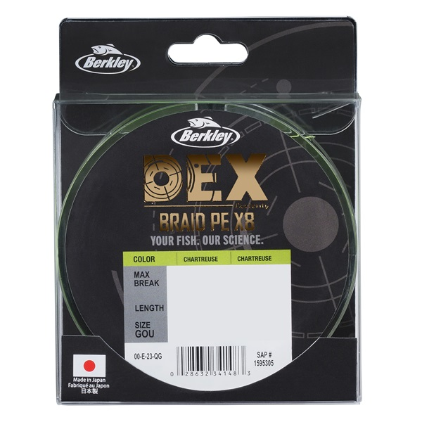 Berkley Dex Braid X8 Chartreuse 1